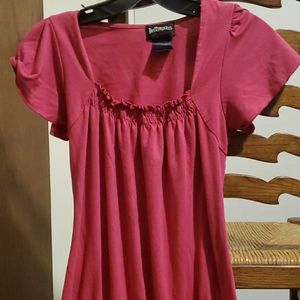a pretty pink blouse